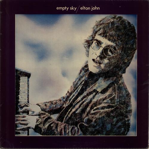 Elton John Empty Sky vinyl LP album (LP record) South African JOHLPEM702844