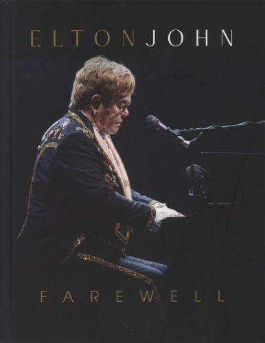 Elton John Farewell book UK JOHBKFA856939