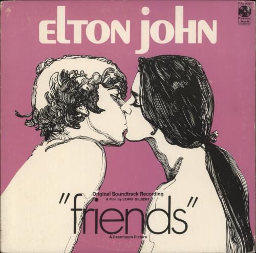 Elton John Friends - EX vinyl LP album (LP record) US JOHLPFR869737
