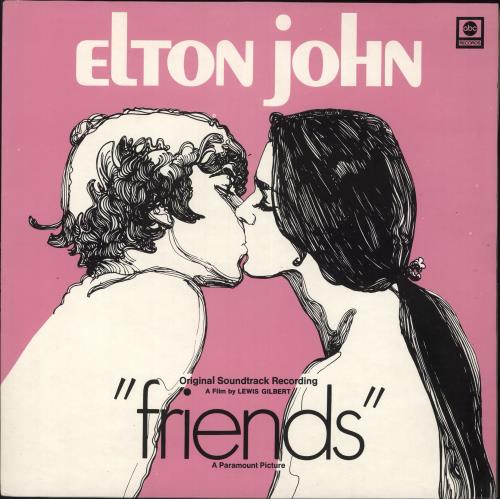 Elton John Friends vinyl LP album (LP record) UK JOHLPFR104872