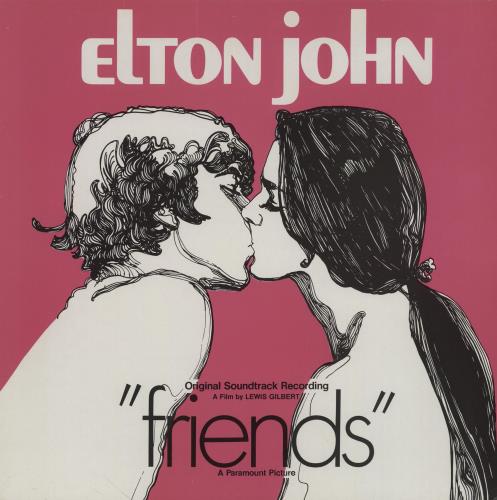Elton John Friends vinyl LP album (LP record) German JOHLPFR755918