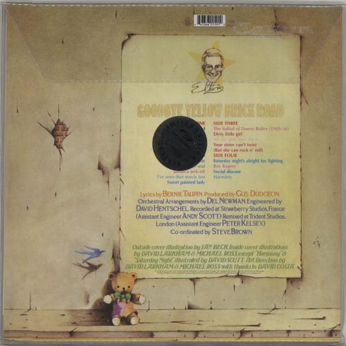 Elton John Goodbye Yellow Brick Road - 180gm - EX 2-LP vinyl record set (Double LP Album) UK JOH2LGO509981