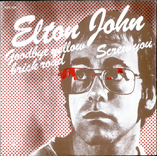 Elton John Goodbye Yellow Brick Road 7" vinyl single (7 inch record / 45) Dutch JOH07GO498251