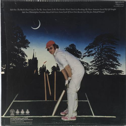 Elton John Greatest Hits Volume II -open shrink vinyl LP album (LP record) UK JOHLPGR802480