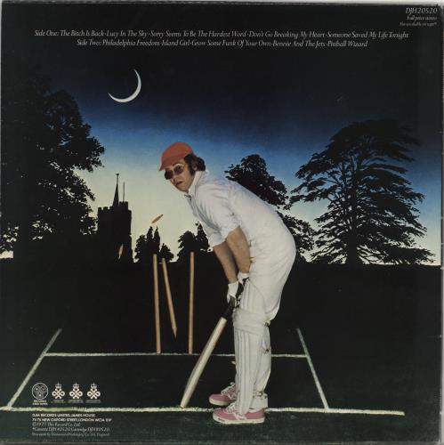 Elton John Greatest Hits Volume II vinyl LP album (LP record) UK JOHLPGR766894