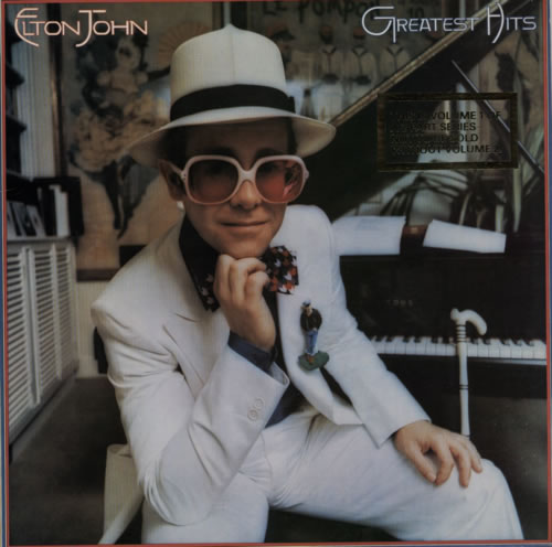 Elton John Greatest Hits Volumes I & II 2-LP vinyl record set (Double LP Album) UK JOH2LGR618766