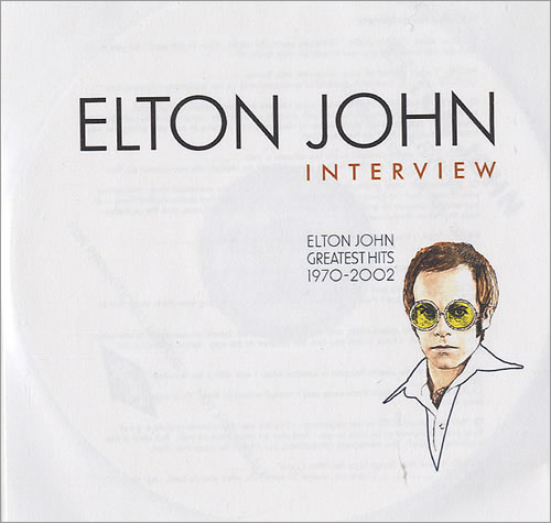 Elton John Greatest Hits CD-R acetate UK JOHCRGR436370