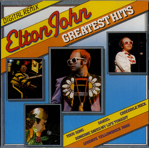 Elton John Greatest Hits CD album (CDLP) French JOHCDGR575096