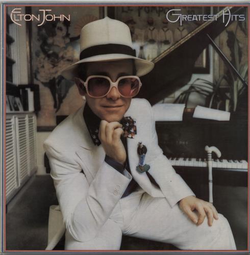 Elton John Greatest Hits vinyl LP album (LP record) UK JOHLPGR647291