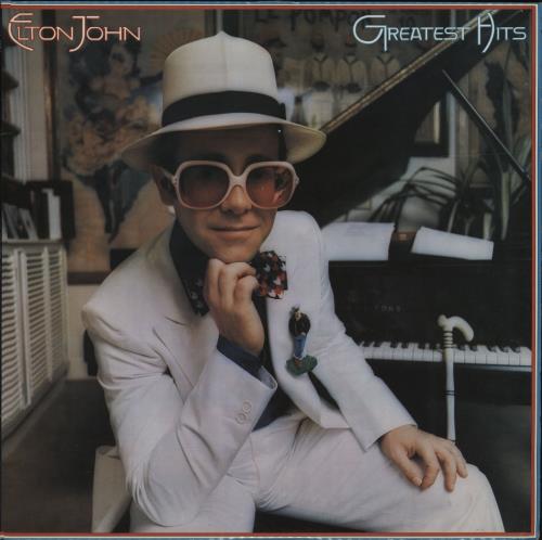 Elton John Greatest Hits vinyl LP album (LP record) Australian JOHLPGR679434
