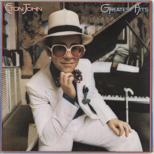 Elton John Greatest Hits vinyl LP album (LP record) German JOHLPGR723396