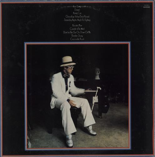 Elton John Greatest Hits vinyl LP album (LP record) UK JOHLPGR757099