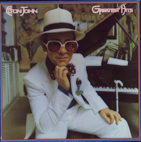Elton John Greatest Hits vinyl LP album (LP record) Canadian JOHLPGR776993