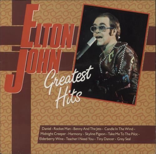 Elton John Greatest Hits vinyl LP album (LP record) Dutch JOHLPGR809290