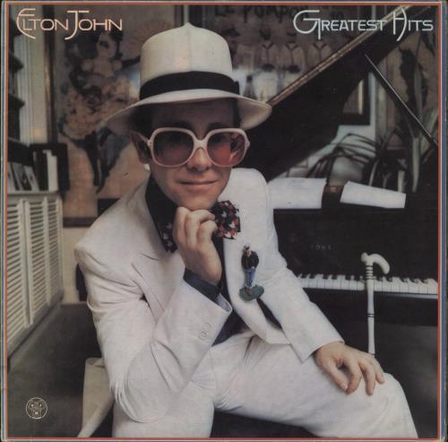 Elton John Greatest Hits vinyl LP album (LP record) Singapore JOHLPGR869332