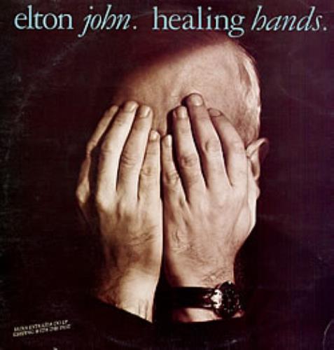 Elton John Healing Hands 12" vinyl single (12 inch record / Maxi-single) Brazilian JOH12HE235245