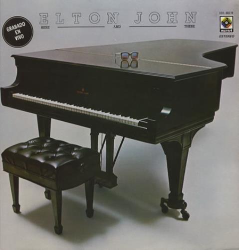 Elton John Here And There vinyl LP album (LP record) Mexican JOHLPHE231257