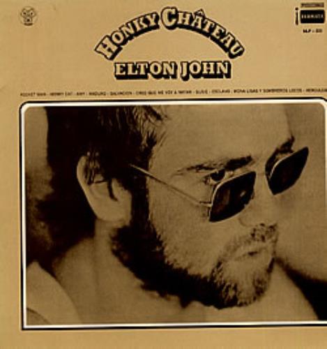 Elton John Honky Chateau vinyl LP album (LP record) Argentinean JOHLPHO238813
