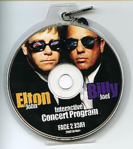 Elton John Interactive Concert Program - Face 2 Face CD-ROM US JOHROIN280029