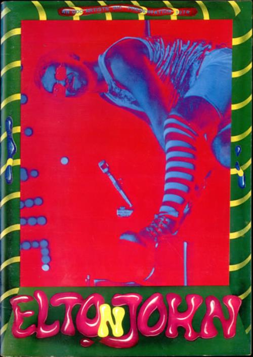 Elton John Japan Tour 1974 tour programme Japanese JOHTRJA419067