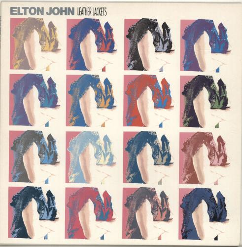Elton John Leather Jackets vinyl LP album (LP record) UK JOHLPLE245325