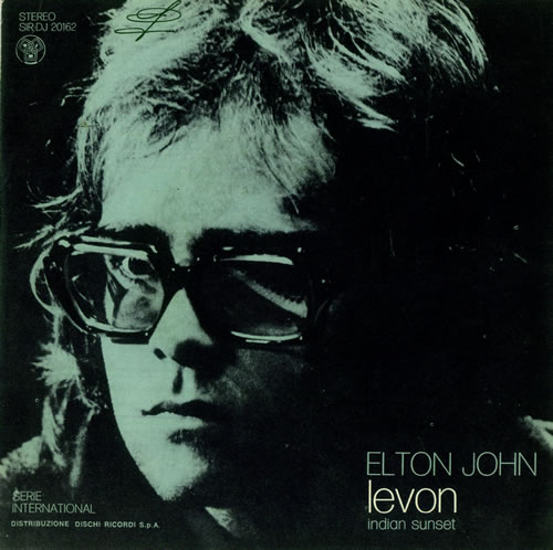 Elton John Levon 7" vinyl single (7 inch record / 45) Italian JOH07LE498395