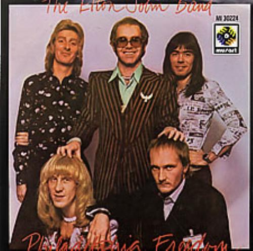 Elton John Libertad De Filadelfia 7" vinyl single (7 inch record / 45) Mexican JOH07LI111849