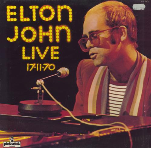 Elton John Live 17.11.70 - Sealed vinyl LP album (LP record) UK JOHLPLI825685