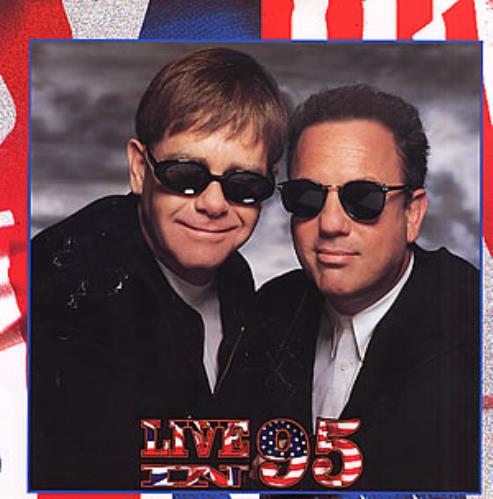Elton John Live In 95 tour programme US JOHTRLI257960