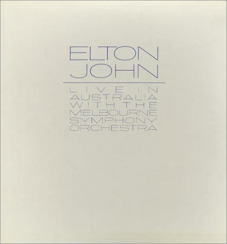 Elton John Live In Australia Vinyl Box Set UK JOHVXLI135671