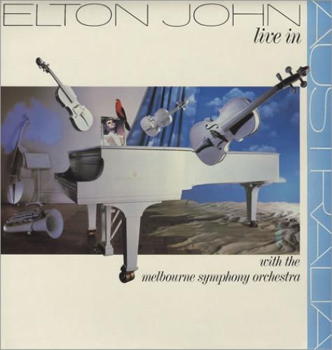 Elton John Live In Australia Vinyl Box Set UK JOHVXLI135671