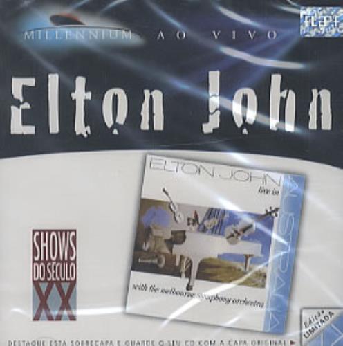 Elton John Live In Australia CD album (CDLP) Brazilian JOHCDLI175311