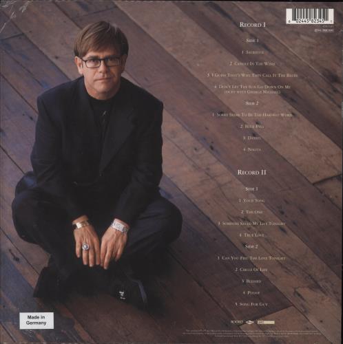 Elton John Love Songs - Remastered 180 Gram + Hype-sticker - Sealed 2-LP vinyl record set (Double LP Album) UK JOH2LLO822577