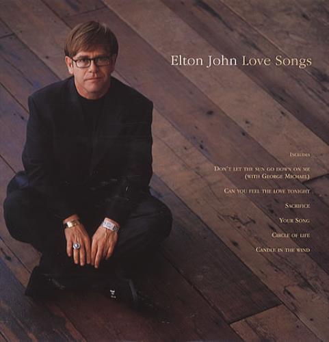 Elton John Love Songs 2-LP vinyl record set (Double LP Album) UK JOH2LLO329938