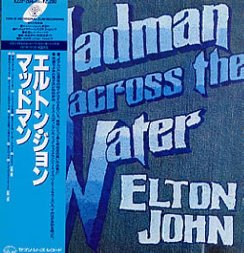 Elton John Madman Across The Water vinyl LP album (LP record) Japanese JOHLPMA227538