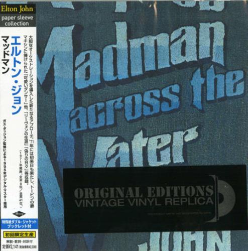 Elton John Madman Across The Water CD album (CDLP) UK JOHCDMA415041
