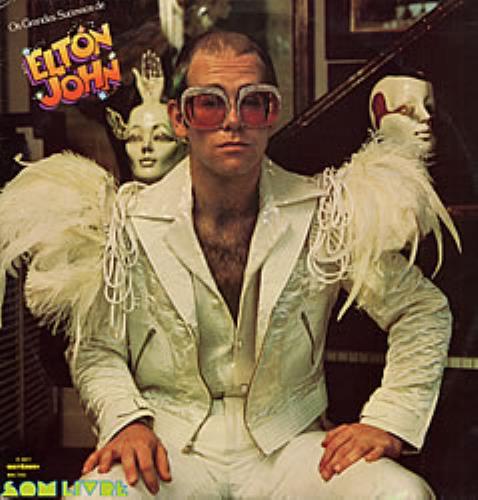 Elton John Os Grandes Sucessos De Elton John vinyl LP album (LP record) Brazilian JOHLPOS200999
