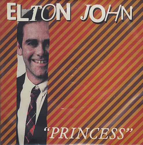 Elton John Princess 7" vinyl single (7 inch record / 45) UK JOH07PR09852
