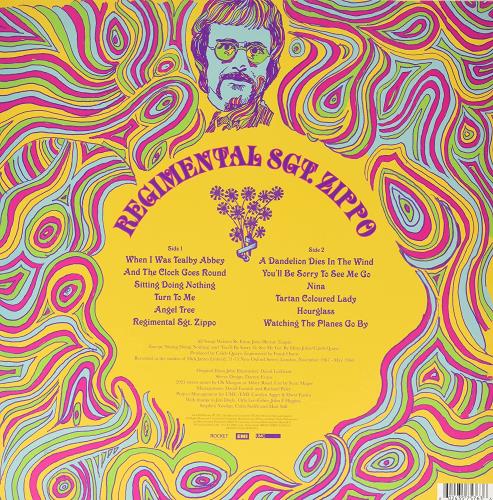 Elton John Regimental Sgt. Zippo - Stereo - Sealed vinyl LP album (LP record) UK JOHLPRE793743