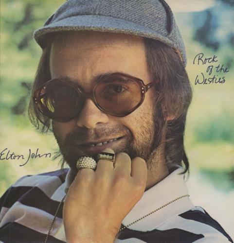 Elton John Rock Of The Westies vinyl LP album (LP record) UK JOHLPRO171371
