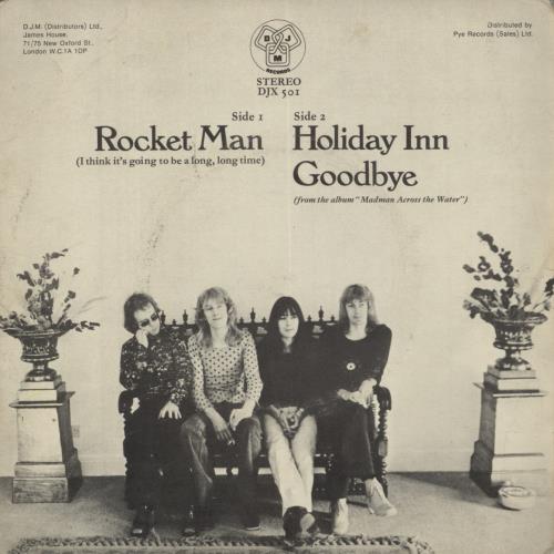 Elton John Rocket Man - Gatefold - A Label 7" vinyl single (7 inch record / 45) UK JOH07RO127773