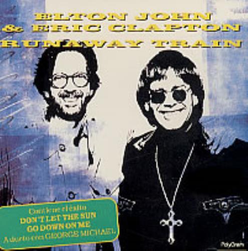 Elton John Runaway Train CD single (CD5 / 5") Mexican JOHC5RU230561