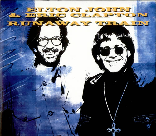 Elton John Runaway Train 7" vinyl single (7 inch record / 45) UK JOH07RU67261