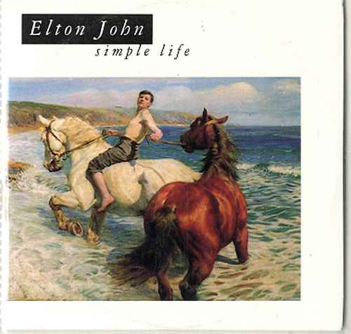 Elton John Simple Life CD single (CD5 / 5") French JOHC5SI109046
