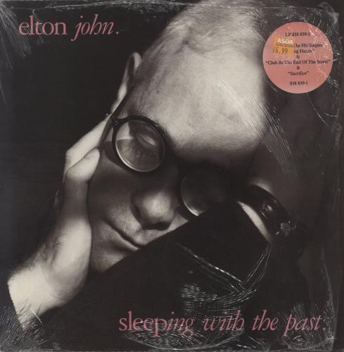 Elton John Sleeping With The Past - Open Shrink vinyl LP album (LP record) UK JOHLPSL822472