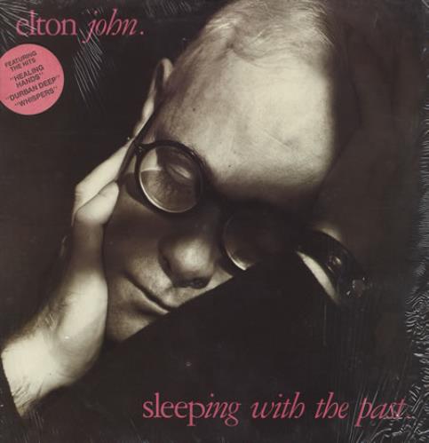 Elton John Sleeping With The Past vinyl LP album (LP record) South African JOHLPSL272510