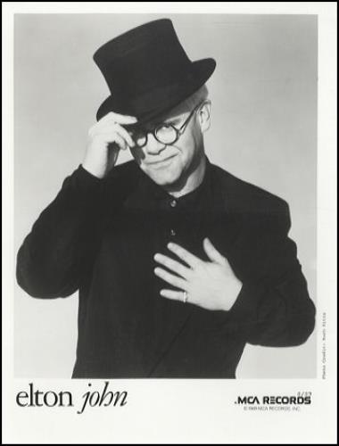 Elton John Sleeping With The Past media press pack US JOHPPSL35844