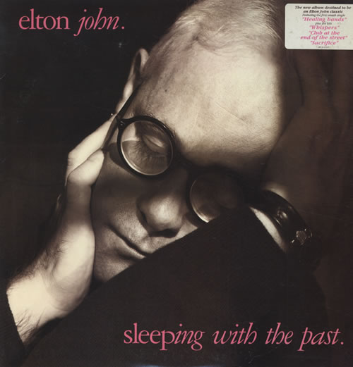 Elton John Sleeping With The Past vinyl LP album (LP record) US JOHLPSL521447