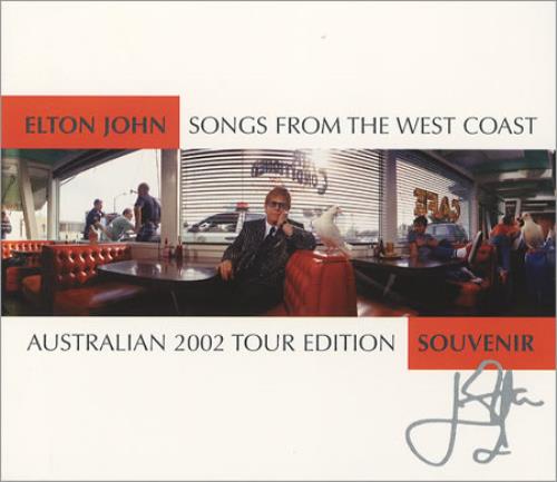 Elton John Songs From The West Coast CD album (CDLP) Australian JOHCDSO215440