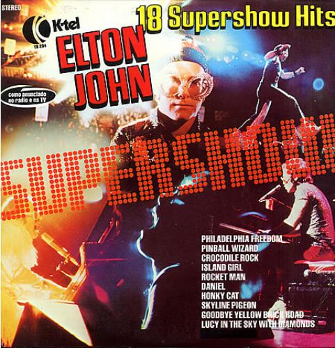 Elton John Supershow vinyl LP album (LP record) Brazilian JOHLPSU235228